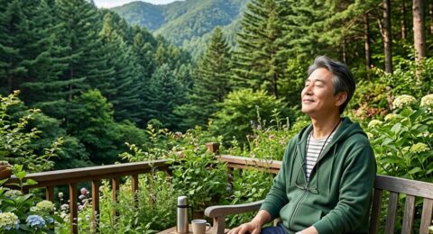 폐암요양병원 — 가평 청정 침엽수림 속에서 맑은 공기를 마시는 폐암 회복기 환자, returnhome.kr
