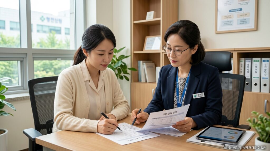 유전자검사 대상자 체크리스트 — 가족력 기반 유전자검사 권고 기준 안내